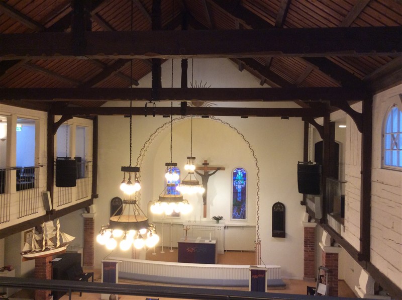 array speakers church