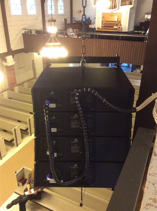 Proel Axiom Line Array Upgrades Oulu Church